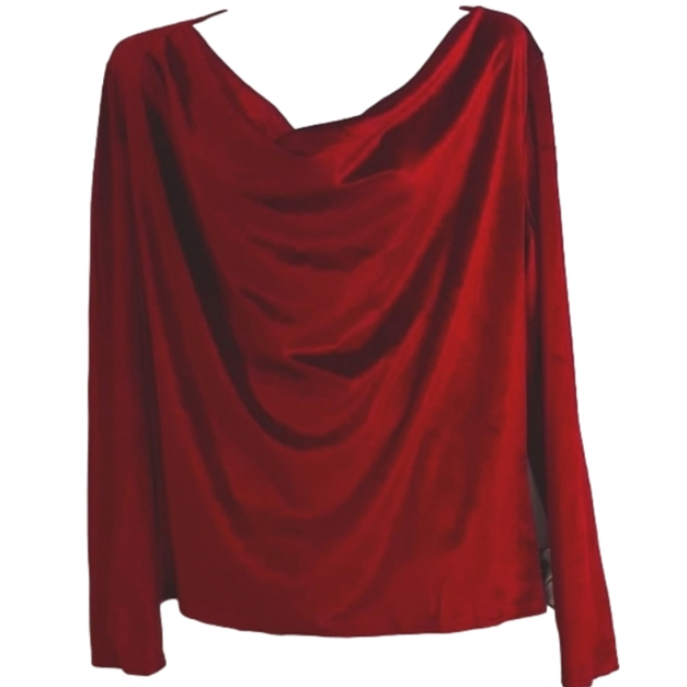 Red VELVETY Top for VALENTINE'S?  YESSSS!